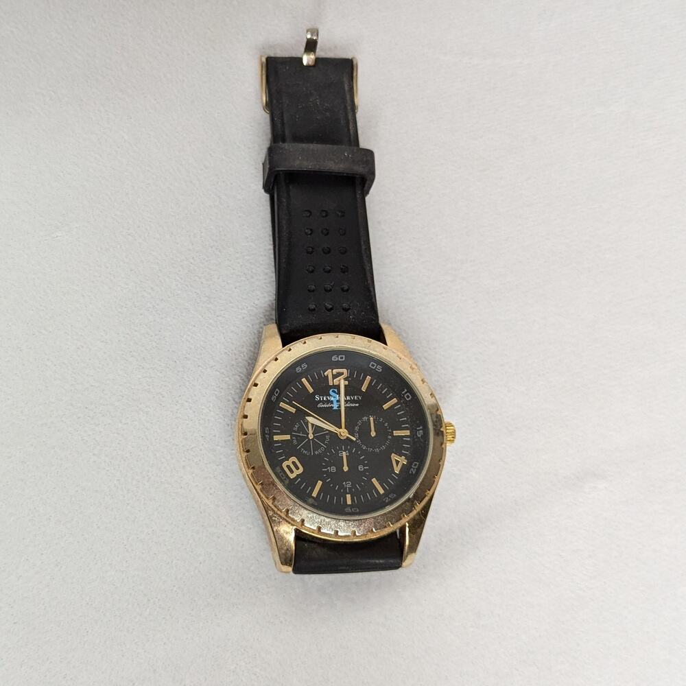 Steve Harvey Celebrity Edition Men's Watch | Classic Style Silicone Band